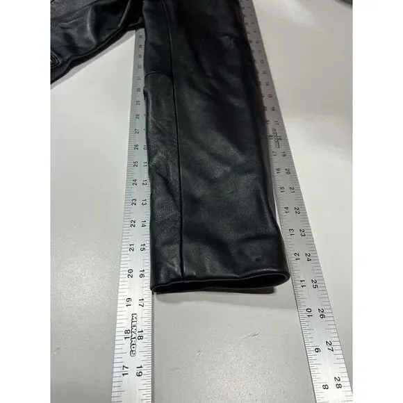 Tannery West Black Leather Women Jacket Size M‎ - Picture 10 of 10